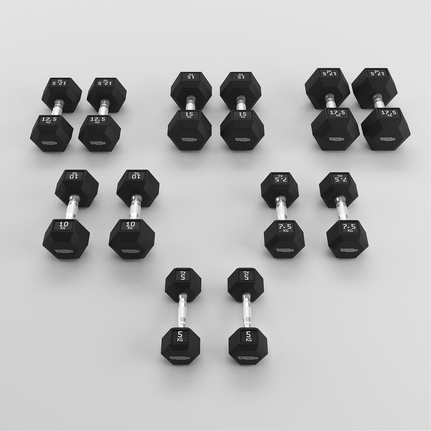 Hexagon Hanteln Komplettset