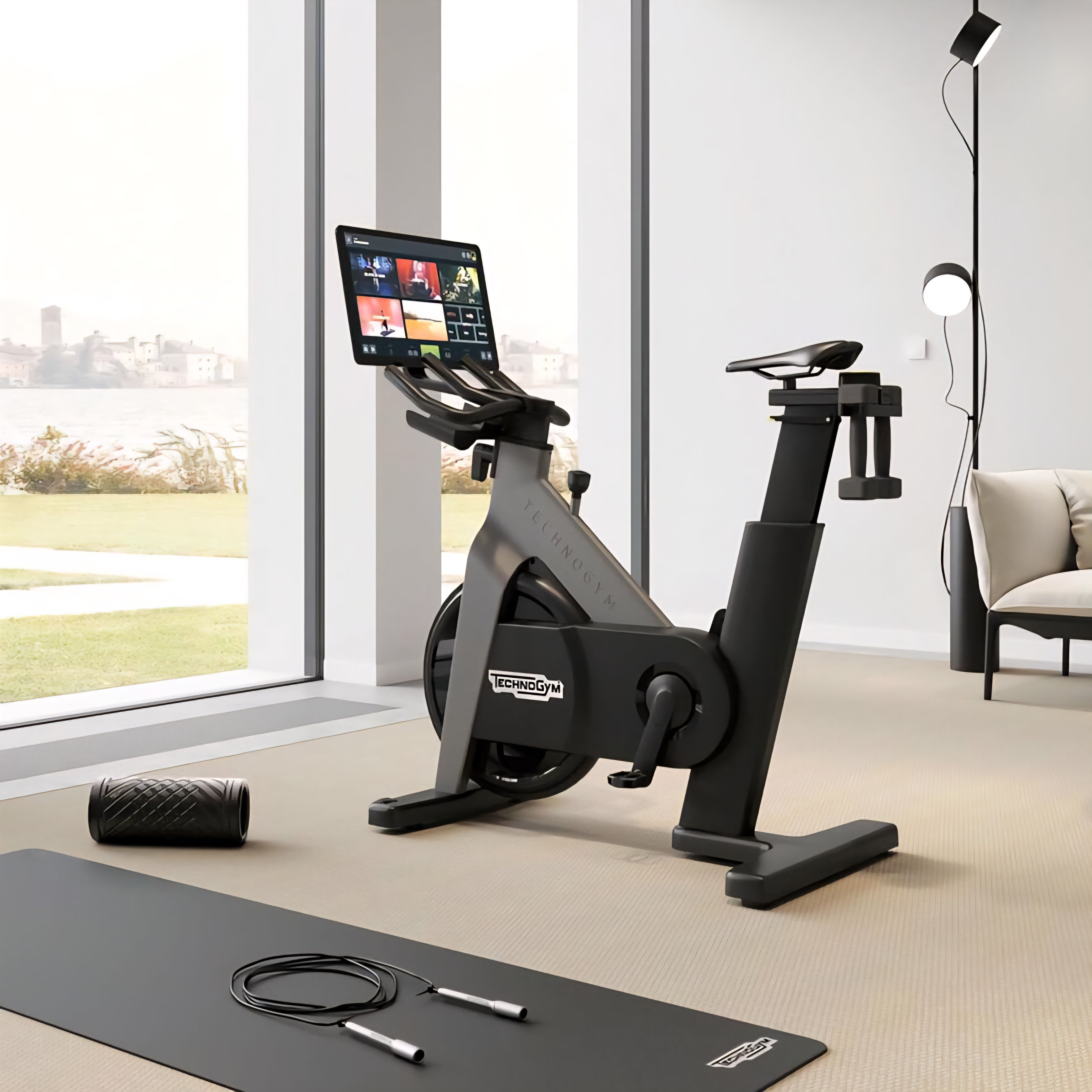 Fahrradergometer Technogym